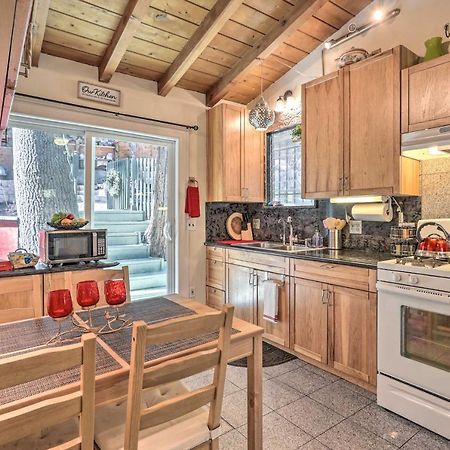 Boho Crestline Cabin, 1 Mile To Lake Gregory! Exterior foto